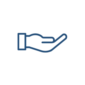 Untitled design (1) blue hand icon